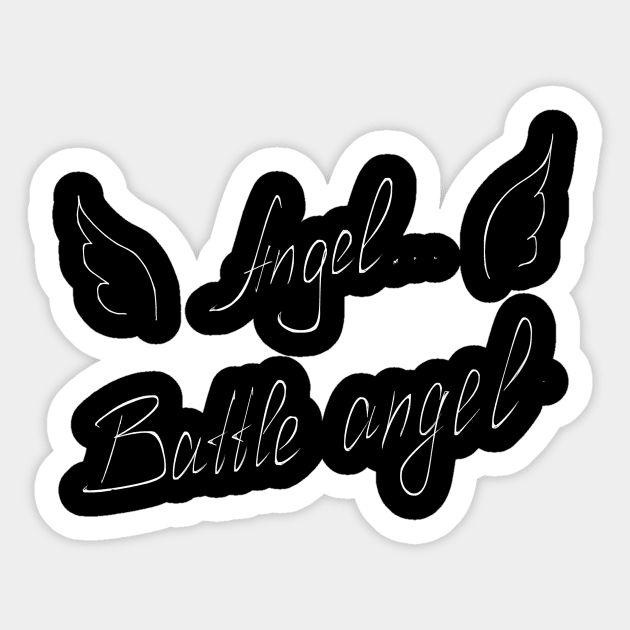 Battle angel Sticker by Belka19